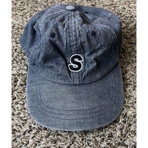 Stussy Hat Cap Blue S Logo Casual Streetwear OSFA